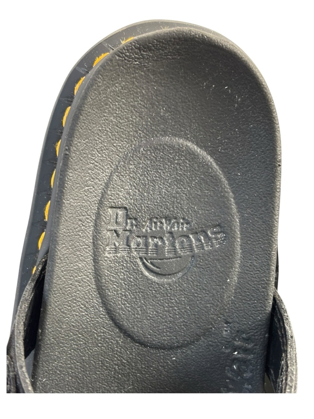 Dr. Marten’s Blaire Slide BLAIRE flat sandals in black | size 5 USL - Picture 11 of 13